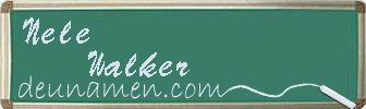 Nele Walker Visitenkarte